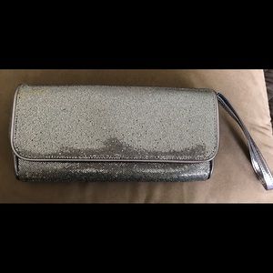 Jacobs by Marc Jacobs Silver Sequined Clutch